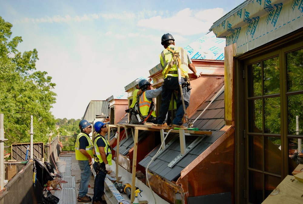 U.S. Naval Academy in Annapolis, MD (slate roofers)