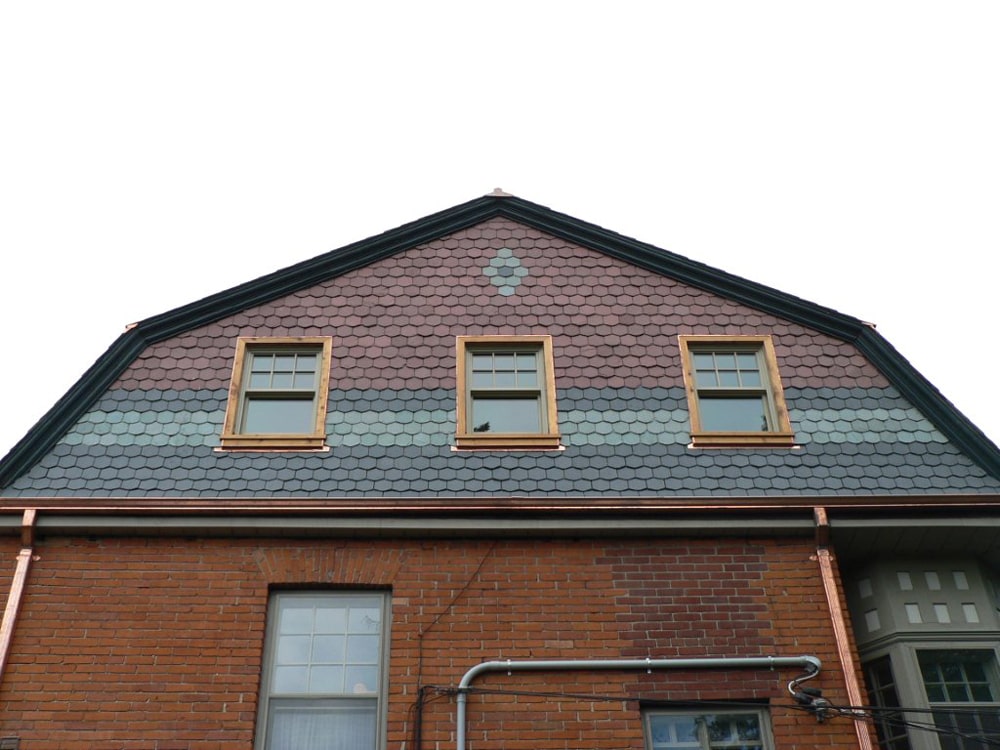 Architectural Slate Cladding - North Country Multi-Colored Custom Blend