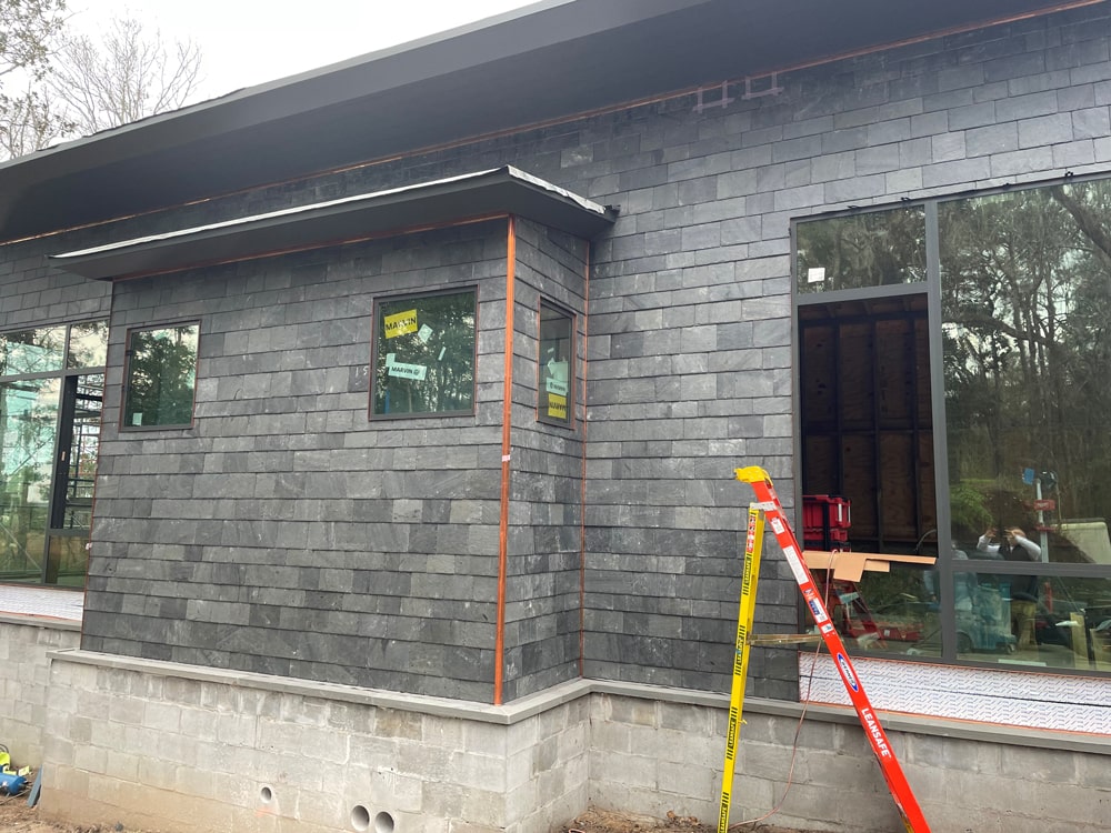 Luxury Building with Slate - North Country Unfading Gray